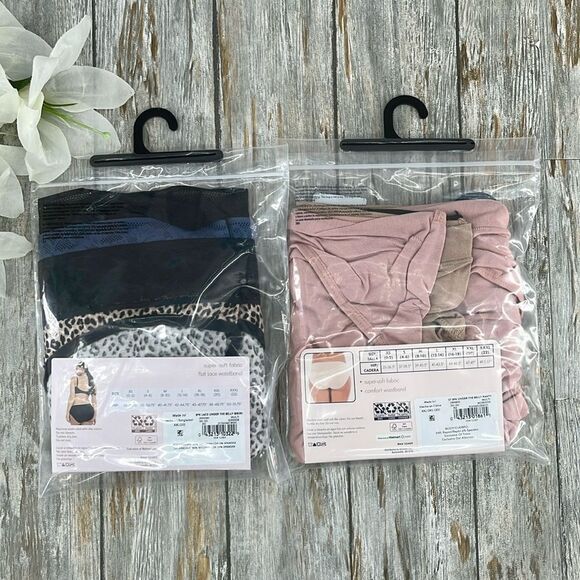 Women's Maternity Under The Belly Panties Underwear 2, 3-Packs Size XXL - Picture 2 of 7